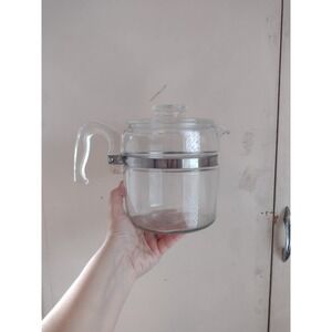 Vintage Pyrex 4-6 Cup Percolator Coffee Pot & Lid 7756-B Replacement Parts ONLY